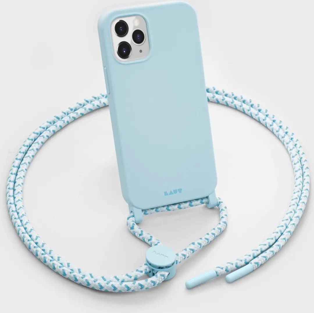 Laut Pastels Hoesje iPhone 12 Mini - Blauw