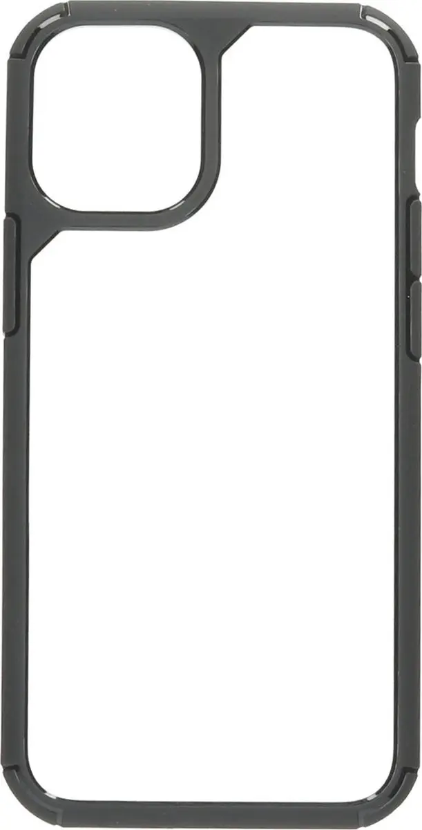 Mobiparts MP-108440 Rugged Hoes iPhone 12 Mini - Zwart Transparant