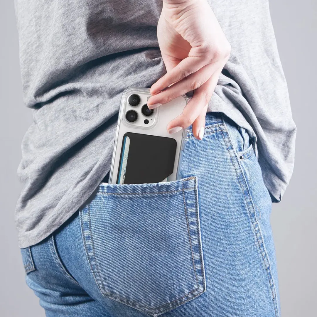 Speck ClickLock Wallet MagSafe - Zwart