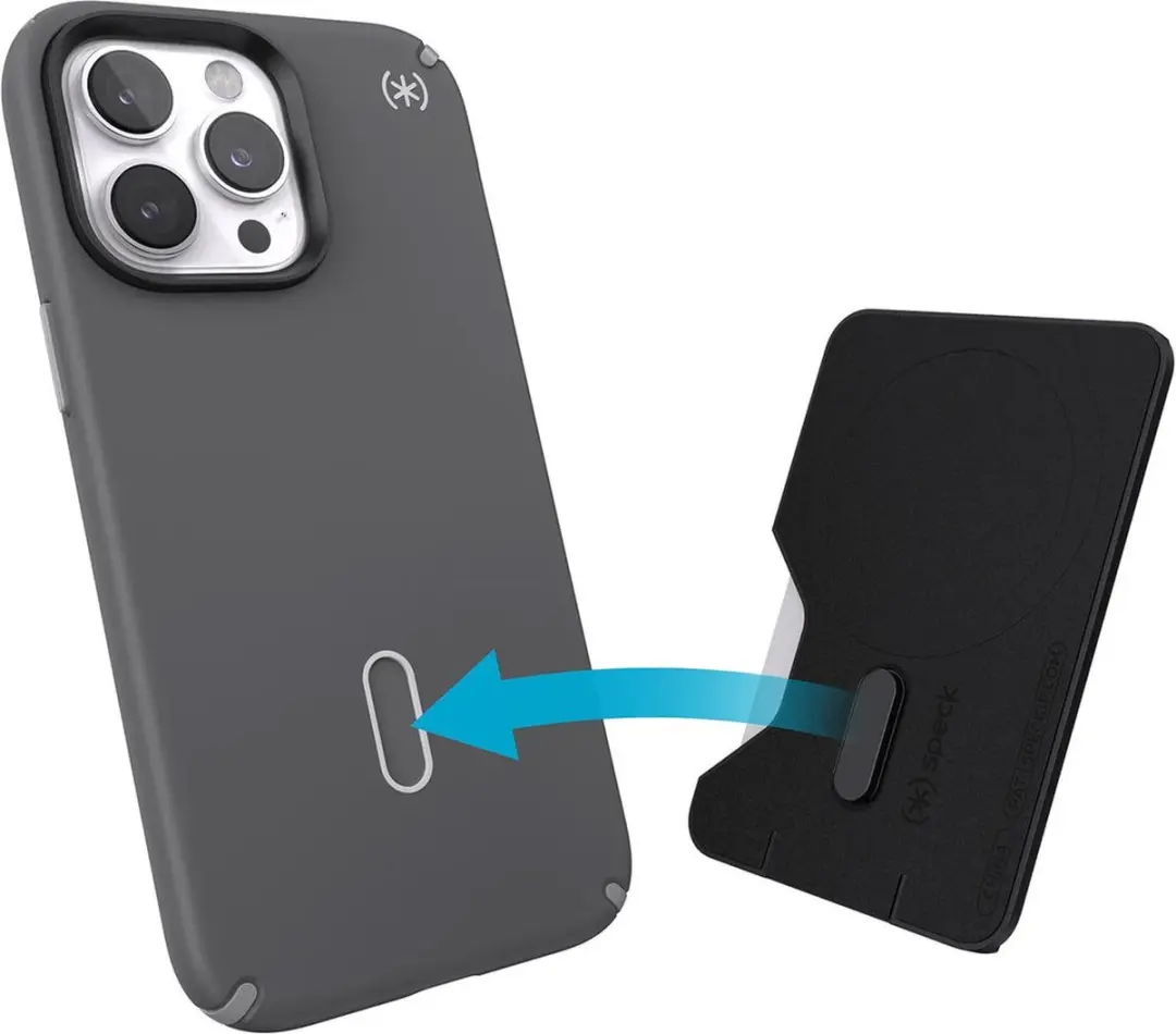 Speck ClickLock Wallet MagSafe - Zwart