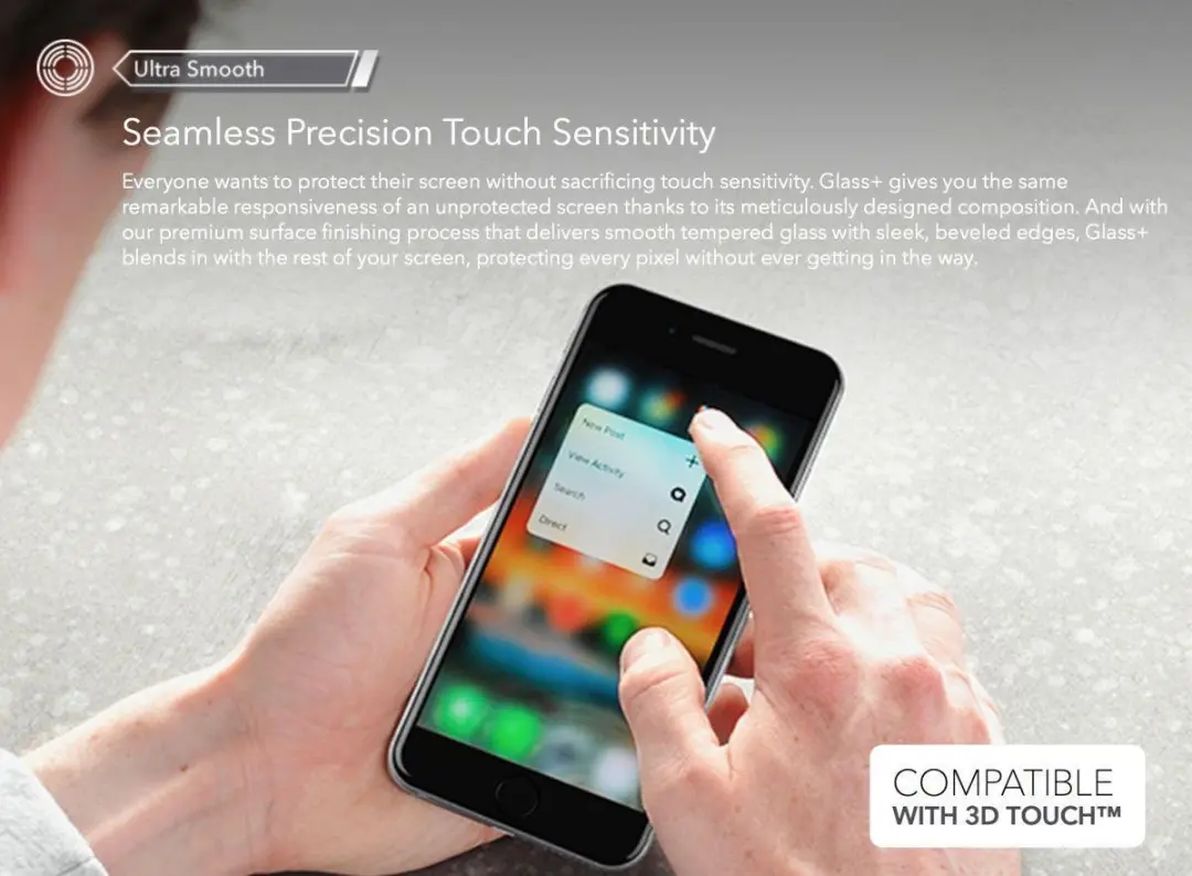 ZAGG InvisibleShield Privacy Glas iPhone 6/6S Screenprotector - afbeelding 6 van 6