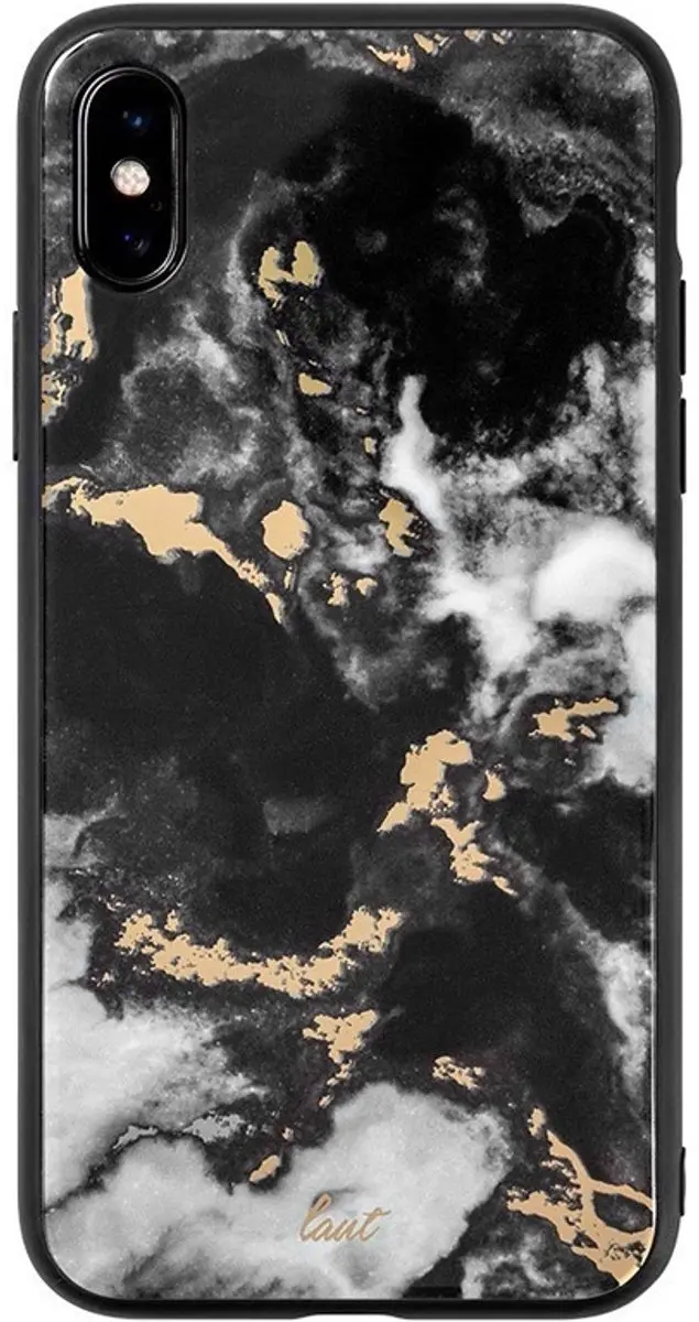 Laut Mineral Glass iPhone XS Max Hoesje - Zwart