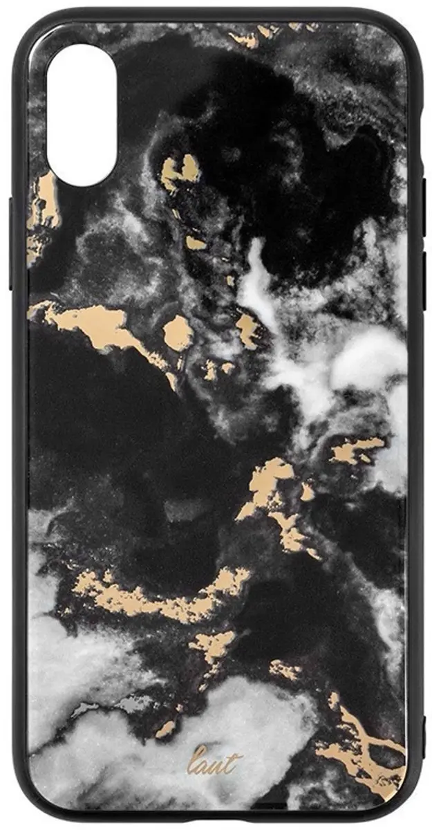 Laut Mineral Glass iPhone XS Max Hoesje - Zwart