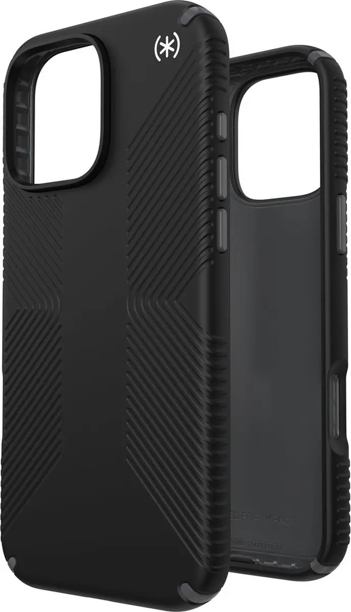 Speck Presidio2 Grip 150776-3205 Hoesje - iPhone 16 Pro Max - Zwart