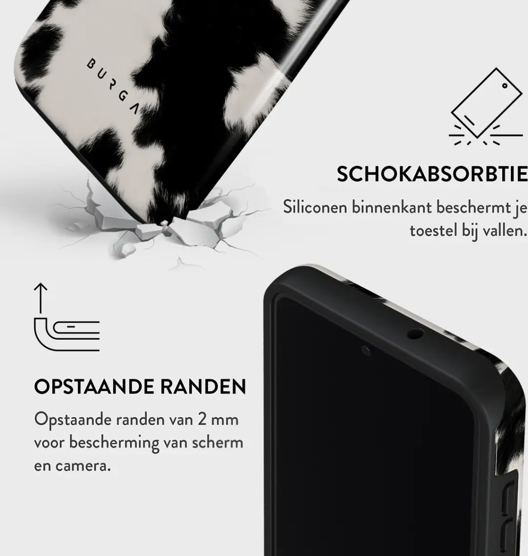 Burga Telefoonhoesje Samsung Galaxy S23 Achromatic - UN_03_S23_TH