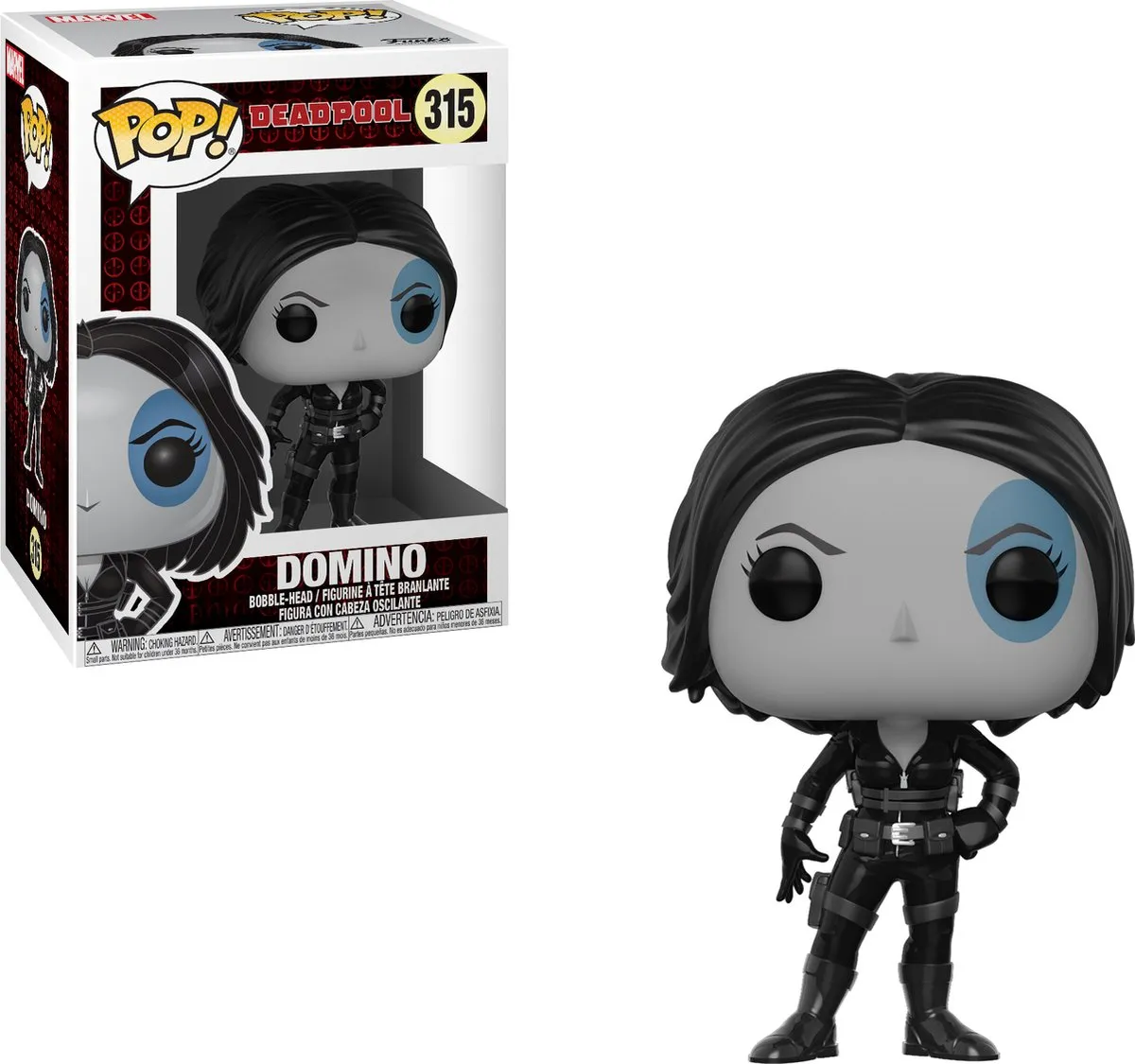 Funko Pop! Deadpool Domino #315 Verzamelfiguur