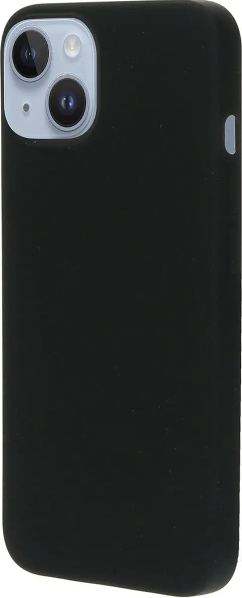 Mobiparts Hoesje Apple iPhone 13/14 Siliconen - Zwart - afbeelding 6 van 6