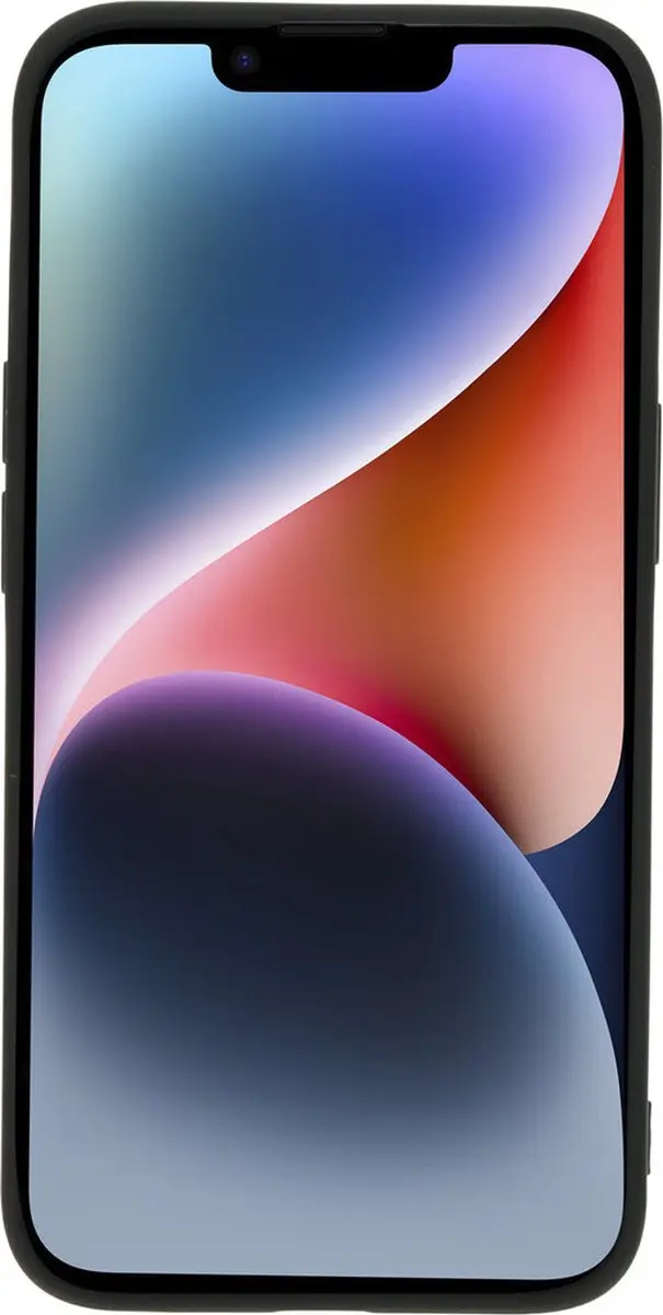 Mobiparts Hoesje Apple iPhone 13/14 Siliconen - Zwart