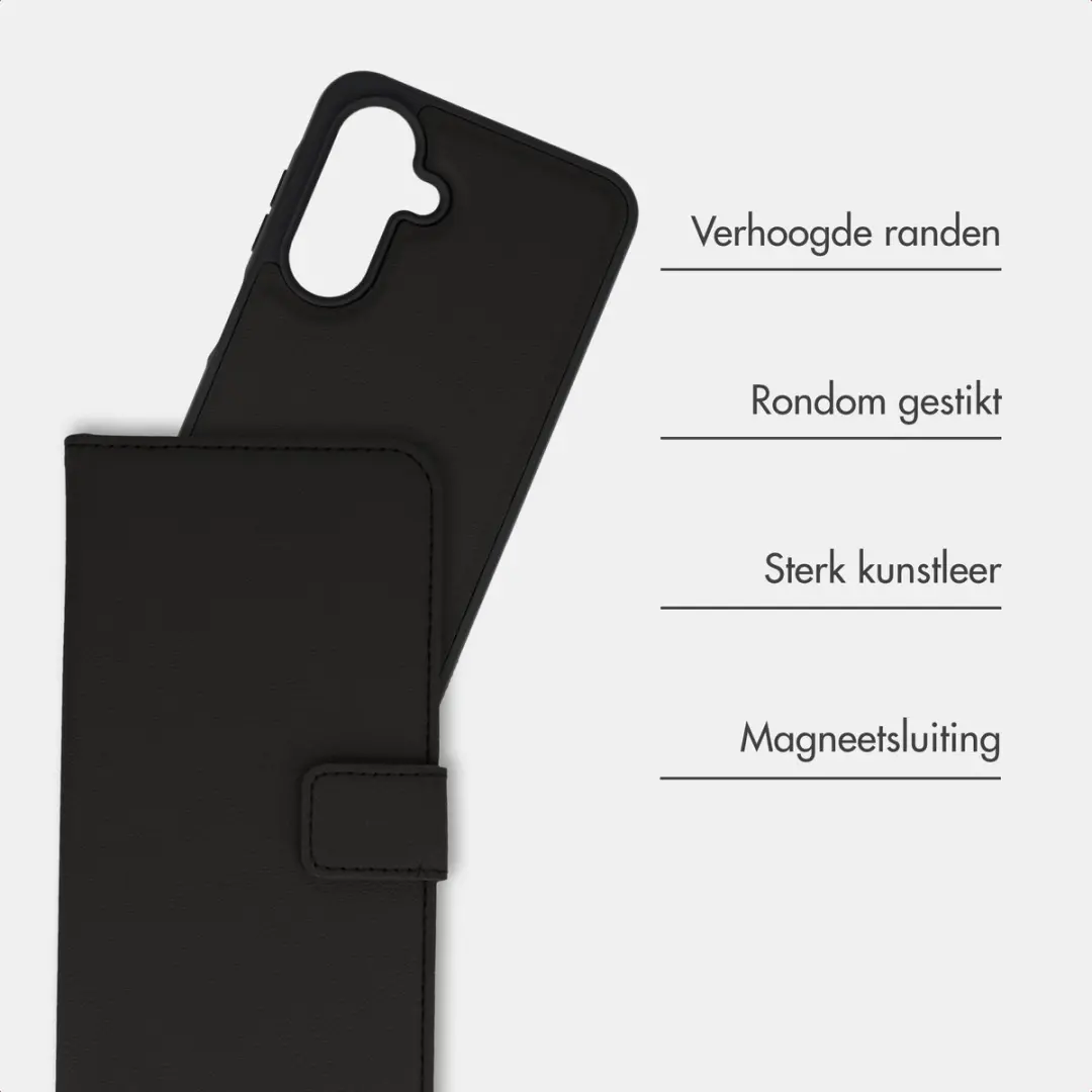 Imoshion Hoesje Samsung Galaxy A26 2-in-1 Bookcase - Zwart