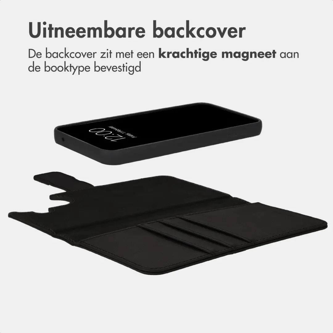 Imoshion Hoesje Samsung Galaxy A26 2-in-1 Bookcase - Zwart