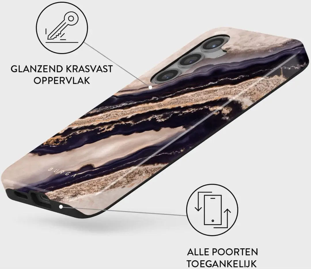 Burga Tough Case Samsung Galaxy S24+ Royal - Blauw