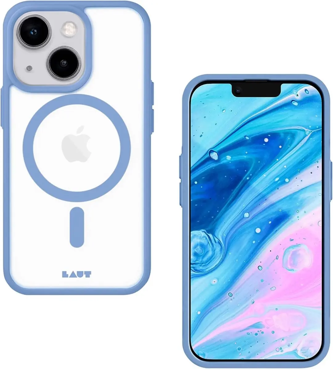 Laut Huex Protect Hoesje iPhone 14 Plus - Blauw