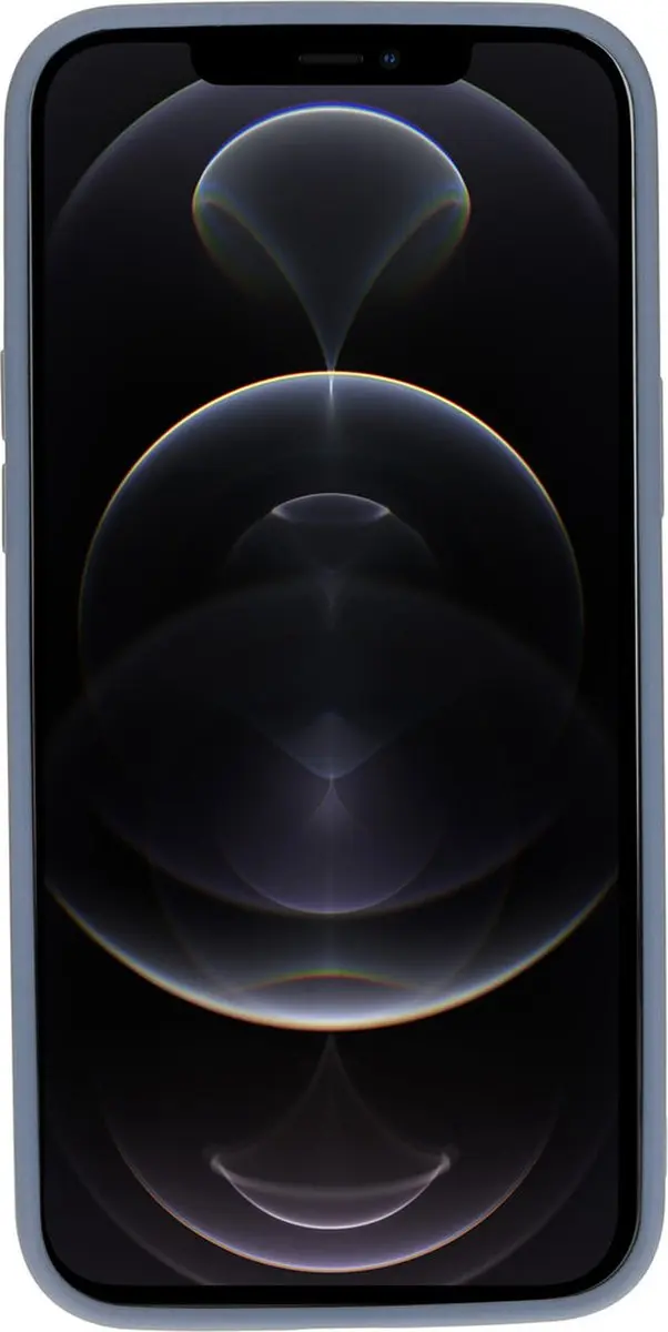 Mobiparts MP-108545 Hoesje iPhone 12 Pro Max - Siliconen Grijs