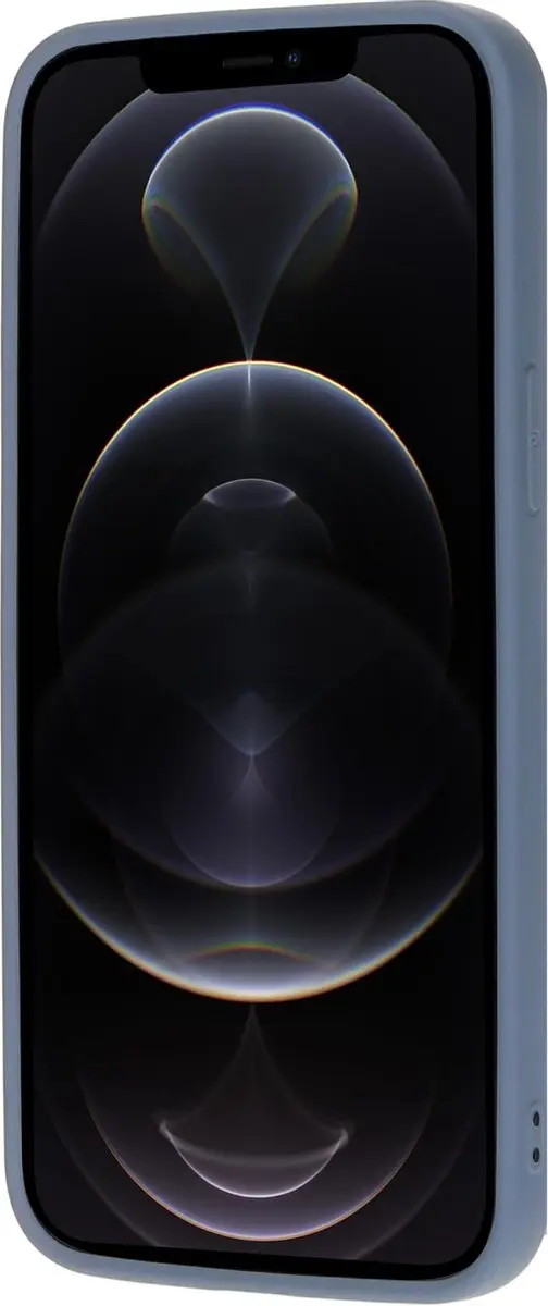 Mobiparts MP-108545 Hoesje iPhone 12 Pro Max - Siliconen Grijs