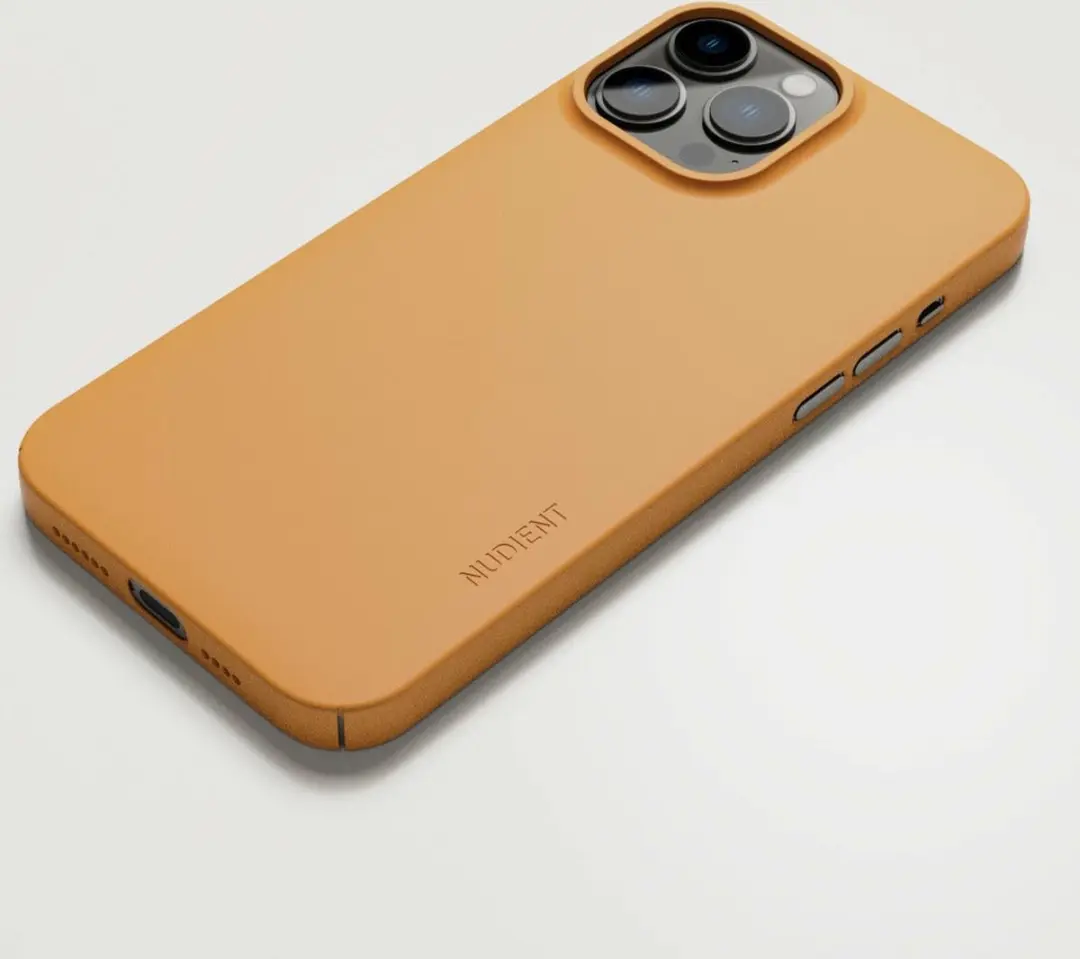 Nudient Thin Precise Case iPhone 13 Pro Max V3 Saffron Yellow - IP13PM-V3SY
