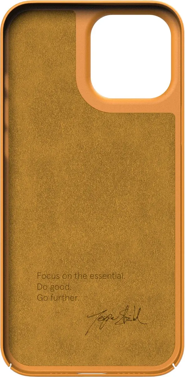 Nudient Thin Precise Case iPhone 13 Pro Max V3 Saffron Yellow