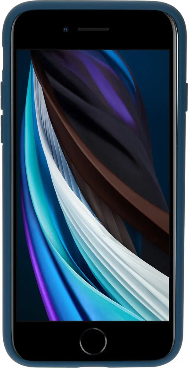 Mobiparts MP-108402 Hoesje iPhone 7/8/SE - Siliconen - Blauw