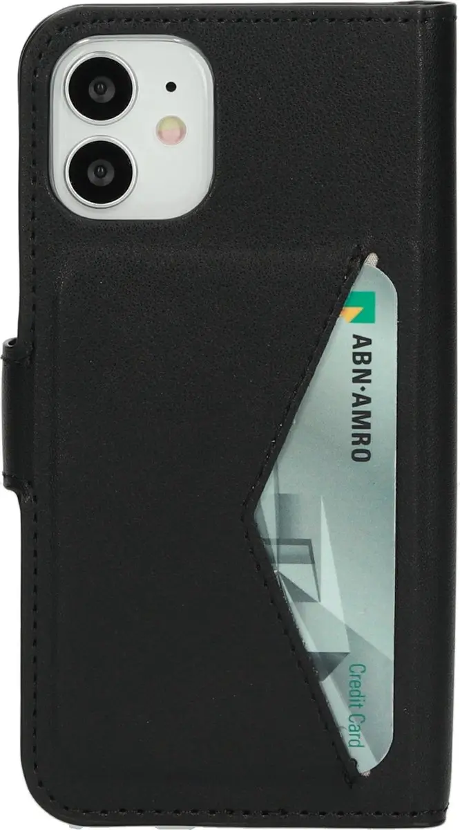 Mobiparts MP-108517 Hoesje iPhone 12 Mini - Wallet - Zwart