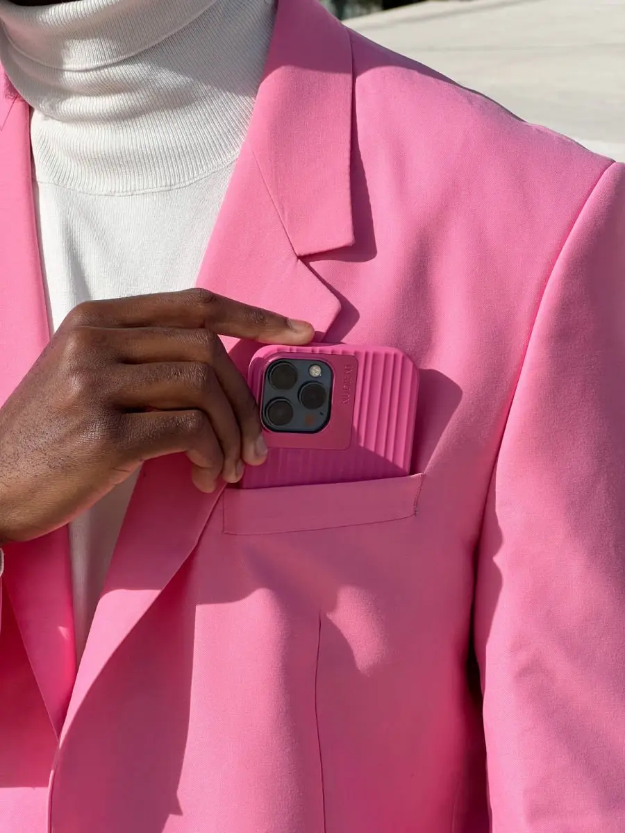 Nudient Bold Case iPhone 14 Plus - Roze