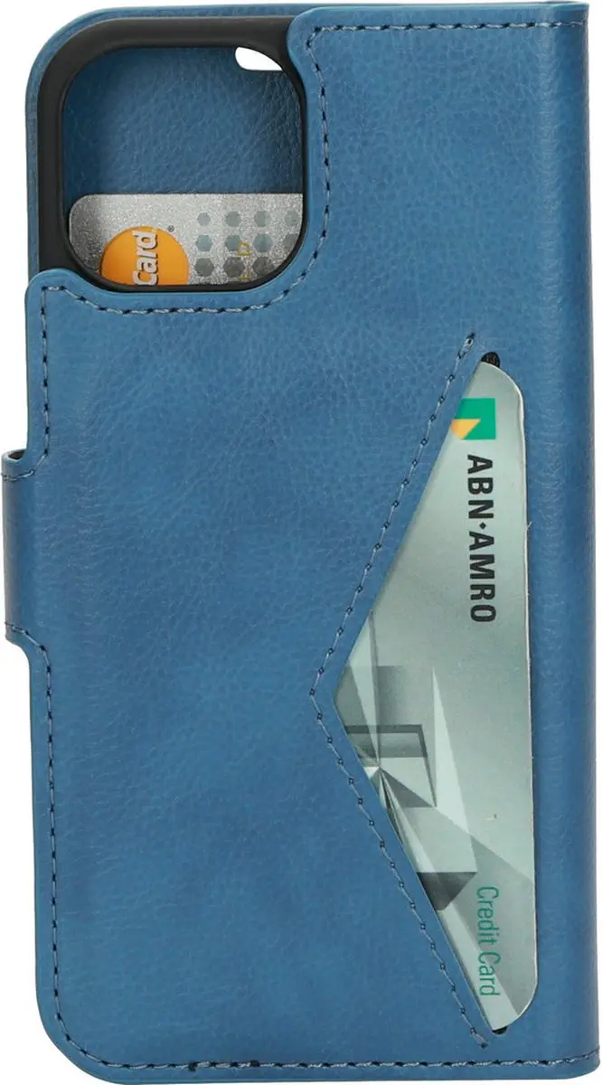 Mobiparts MP-118636 Hoesje iPhone 13 Mini - Blauw Eco Leer