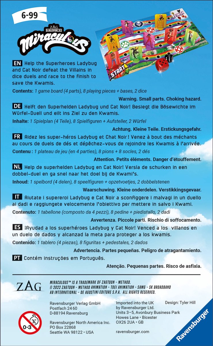 Ravensburger Miraculous DiceDuel