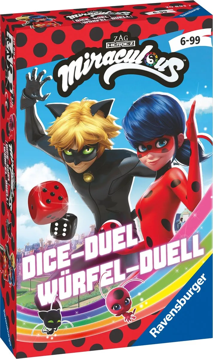 Ravensburger Miraculous DiceDuel Bordspel