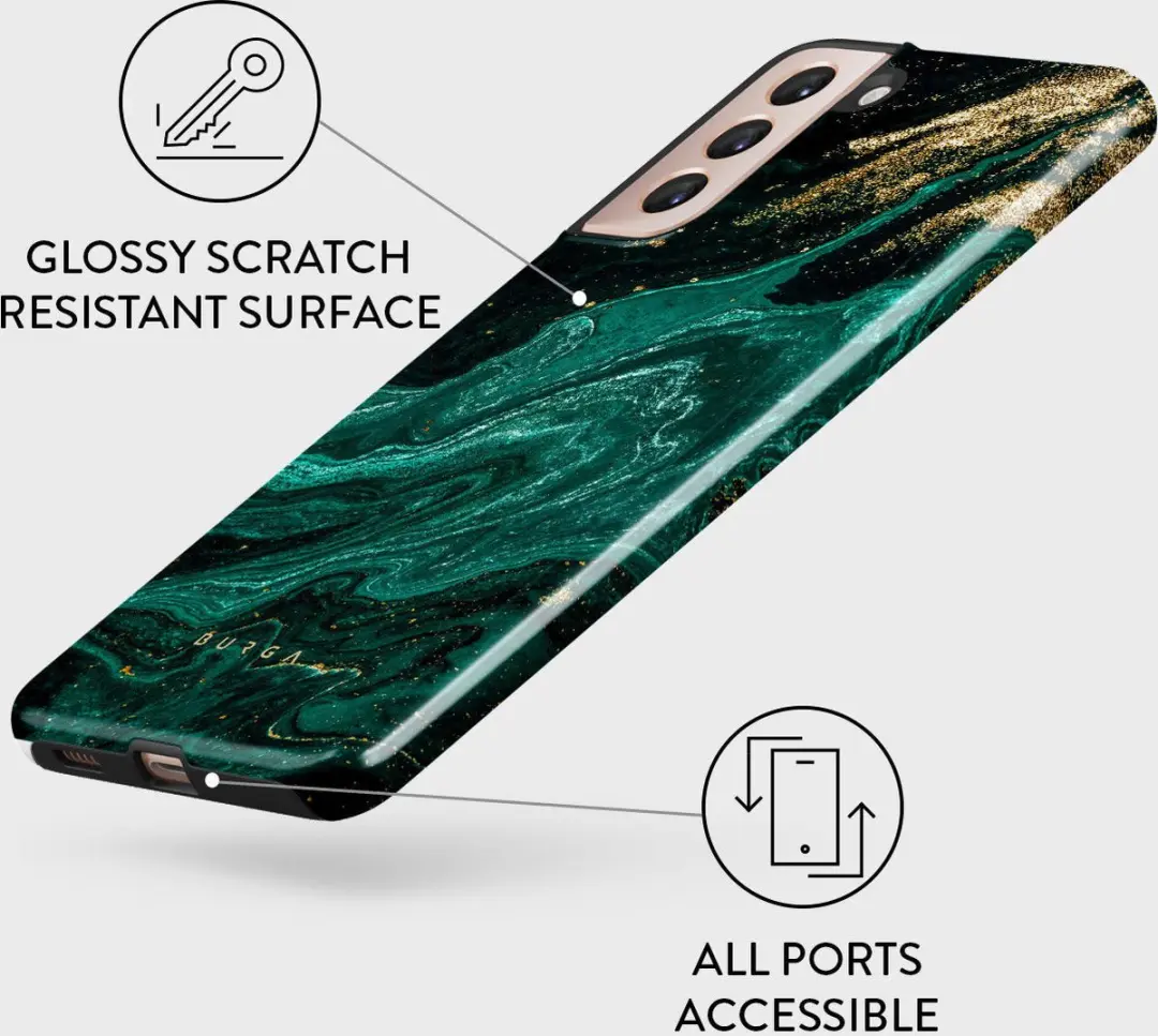 Burga Tough Telefoonhoesje S22+ - Groen