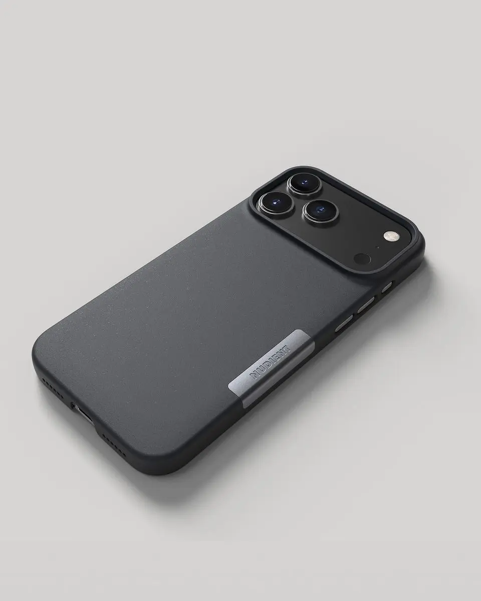 Nudient Thin MagSafe Case iPhone 17 Pro Max - Blauw