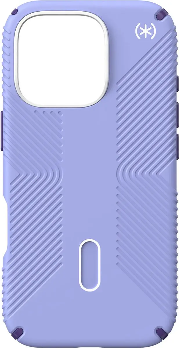 Speck Presidio2 Grip 150701-3251 Hoesje - iPhone 16 Pro - Paars