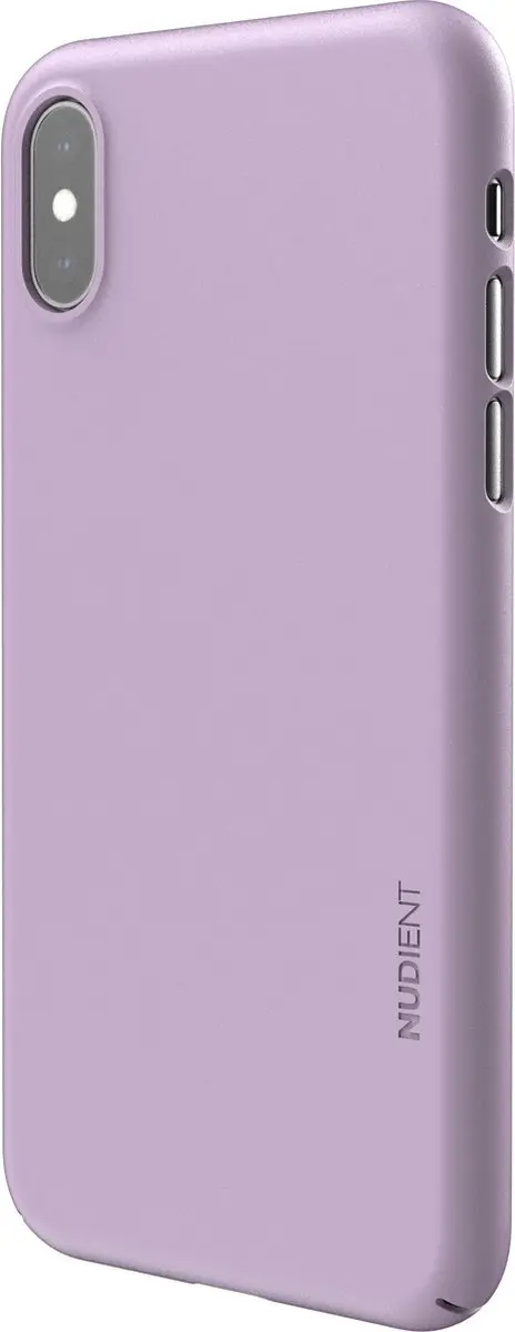 Nudient Thin Precise Case iPhone XS V3 - Purple - IPXSN-V314