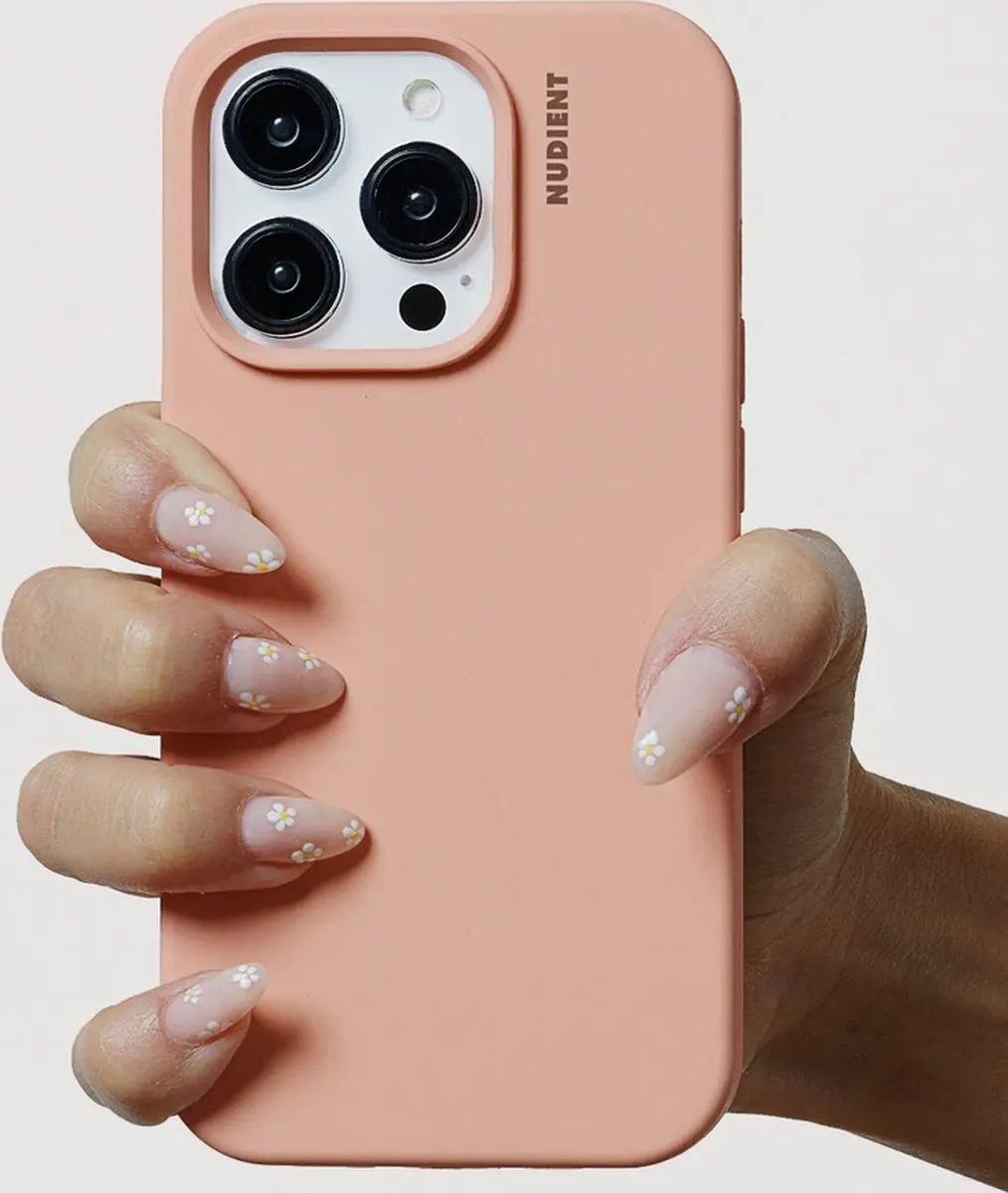 Nudient Base Case iPhone 15 Plus - Oranje