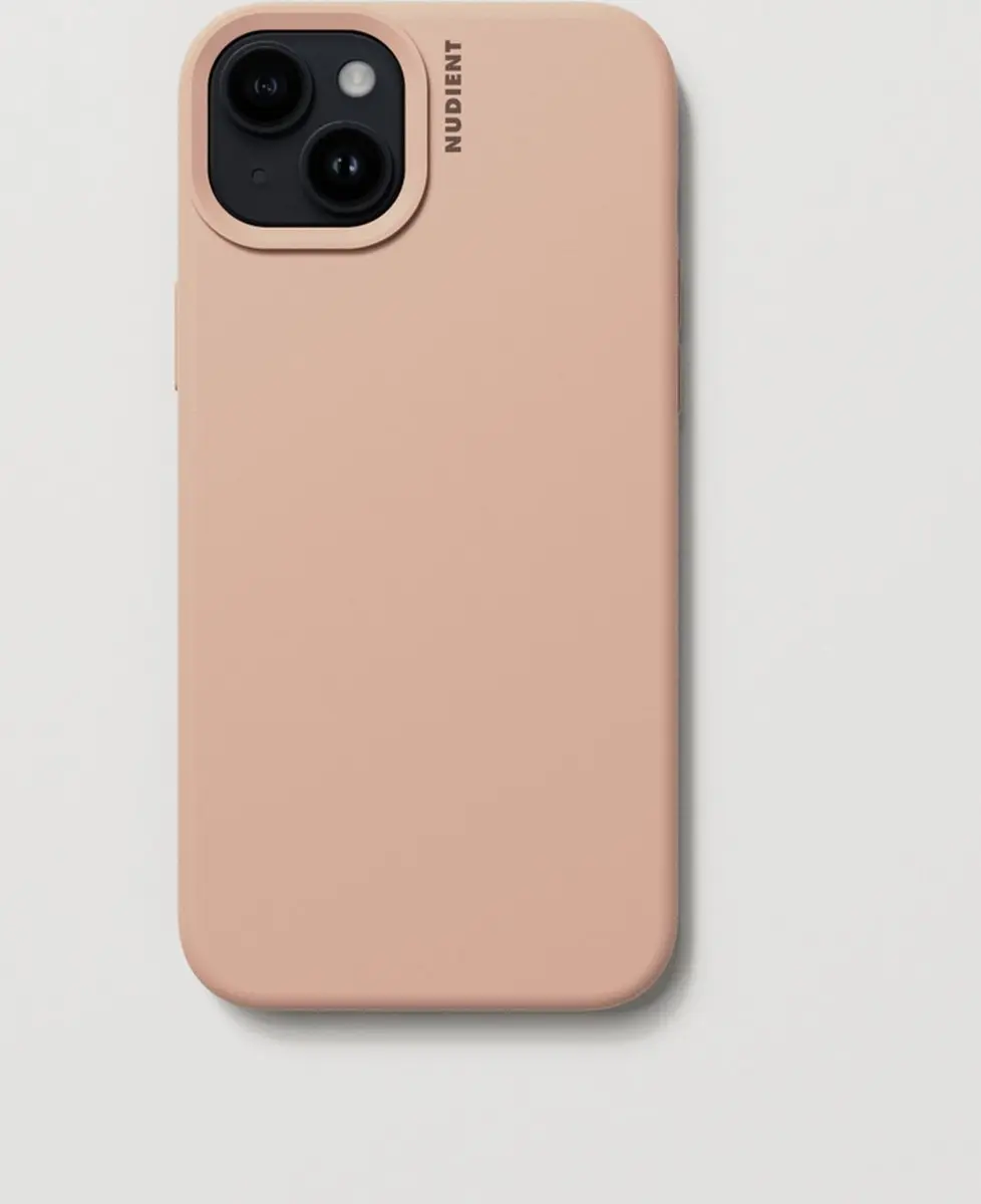 Nudient Base Case iPhone 15 Plus - Oranje