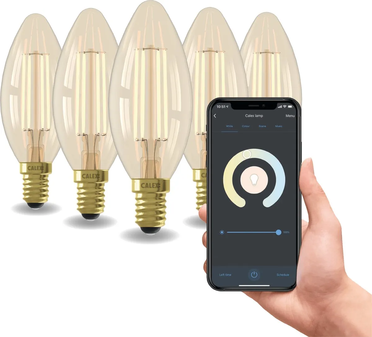Calex Smart LED Kaarslampen Set