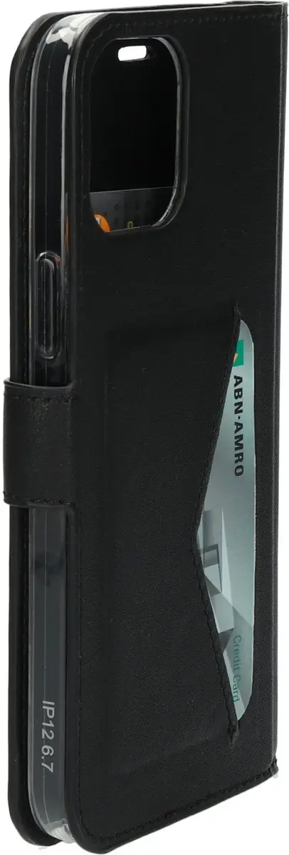 Mobiparts MP-108519 Hoesje iPhone 12 Pro Max - Wallet - Zwart