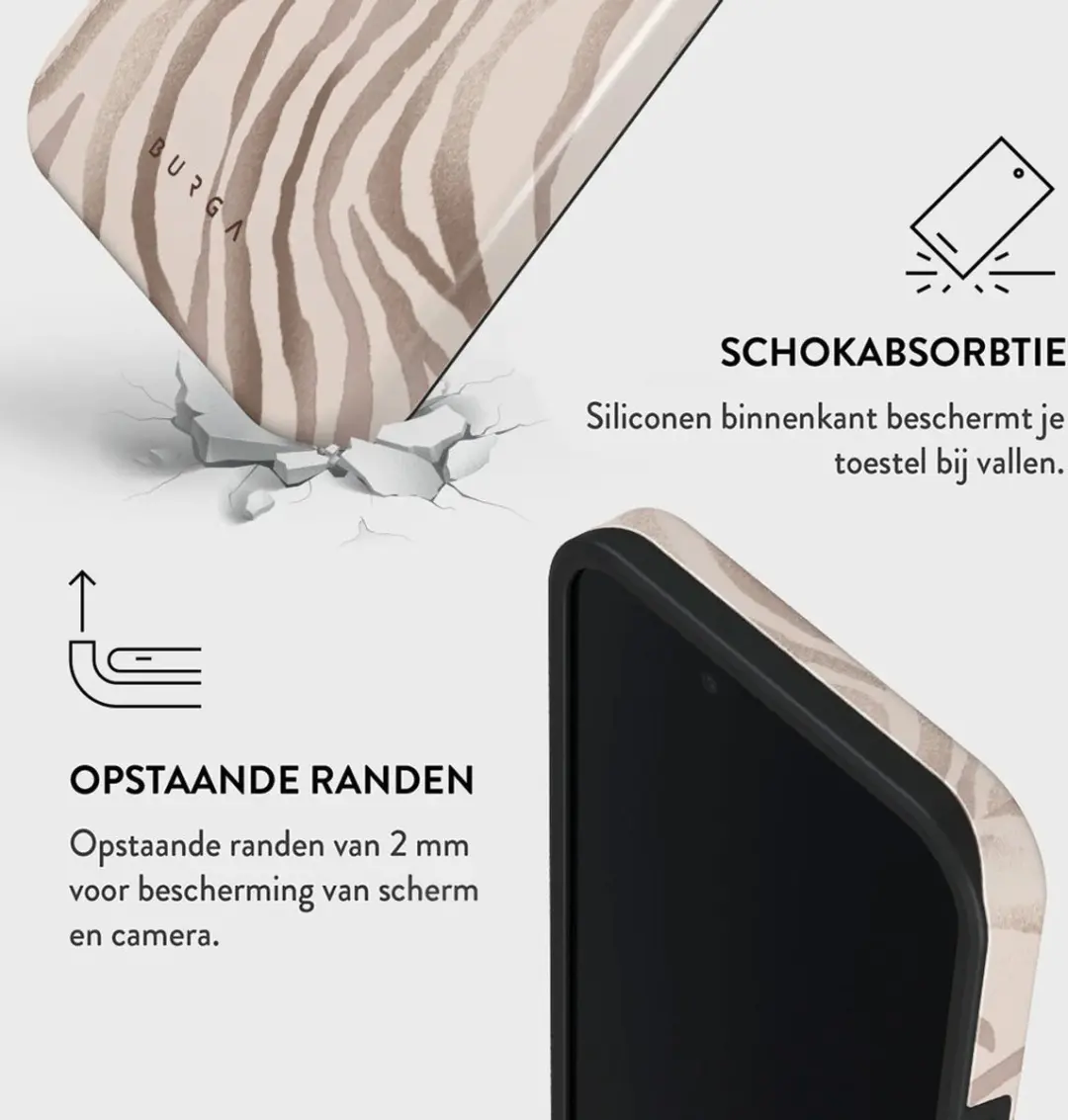 Burga Tough Case Apple iPhone 16e - Lustre