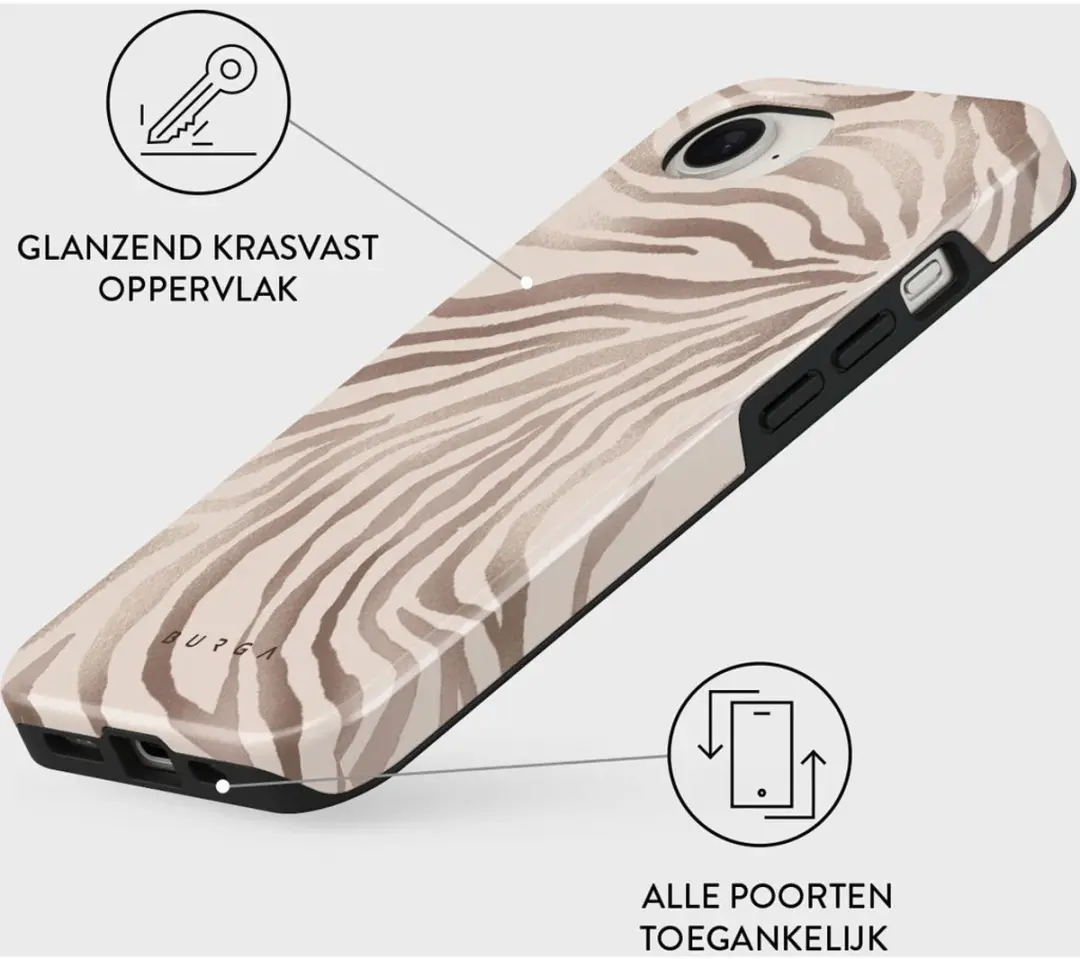 Burga Tough Case Apple iPhone 16e - Lustre