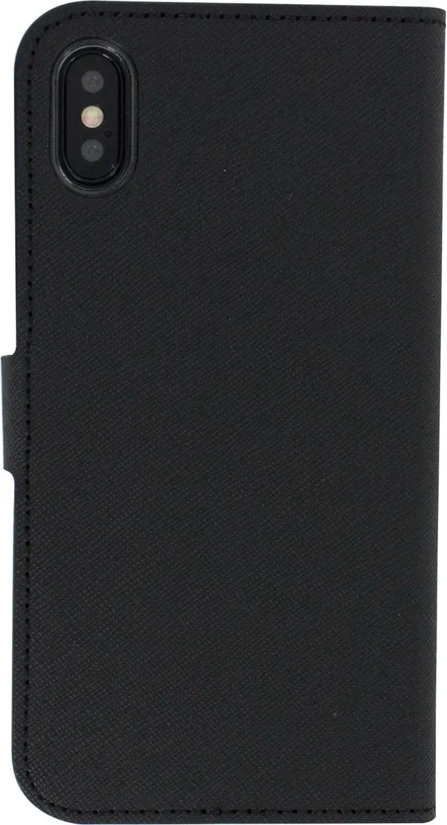 Mobiparts MP-80771 Hoesje iPhone X/Xs - Portemonnee - 3 Vakken - Zwart
