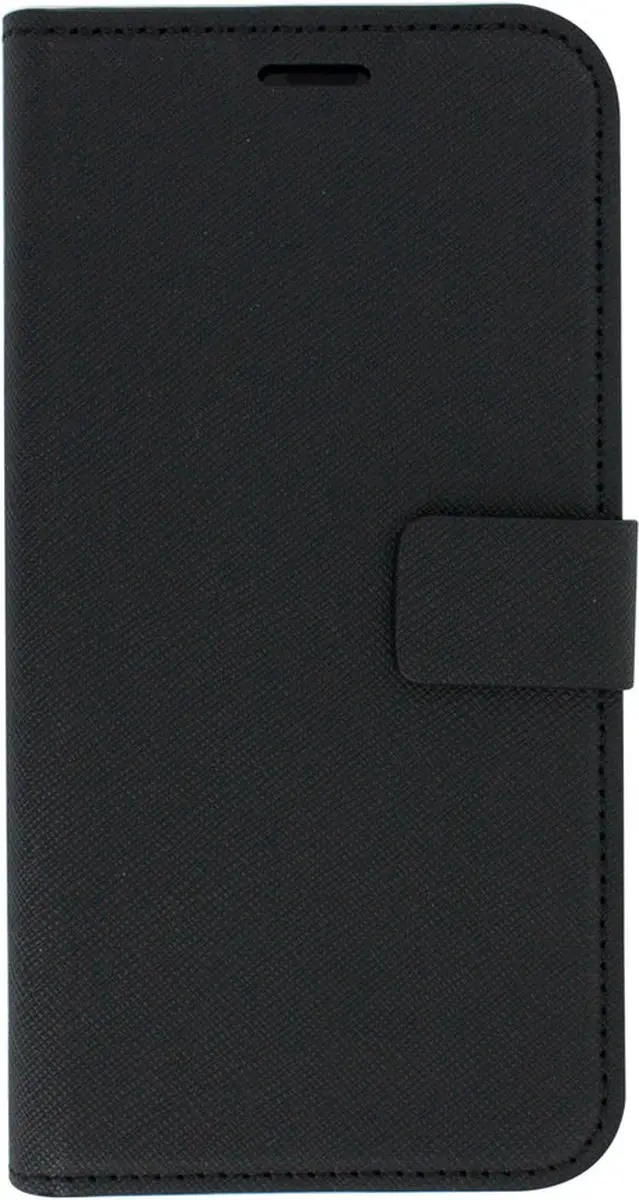 Mobiparts MP-80771 Hoesje iPhone X/Xs - Portemonnee - 3 Vakken - Zwart