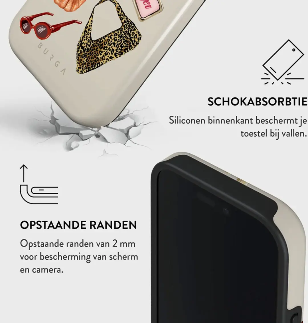 Burga Tough MagSafe Hoesje iPhone 16 Pro - It Girl