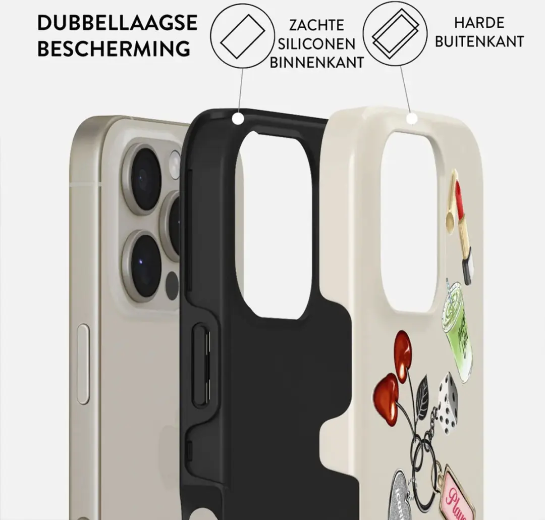 Burga Tough MagSafe Hoesje iPhone 16 Pro - It Girl