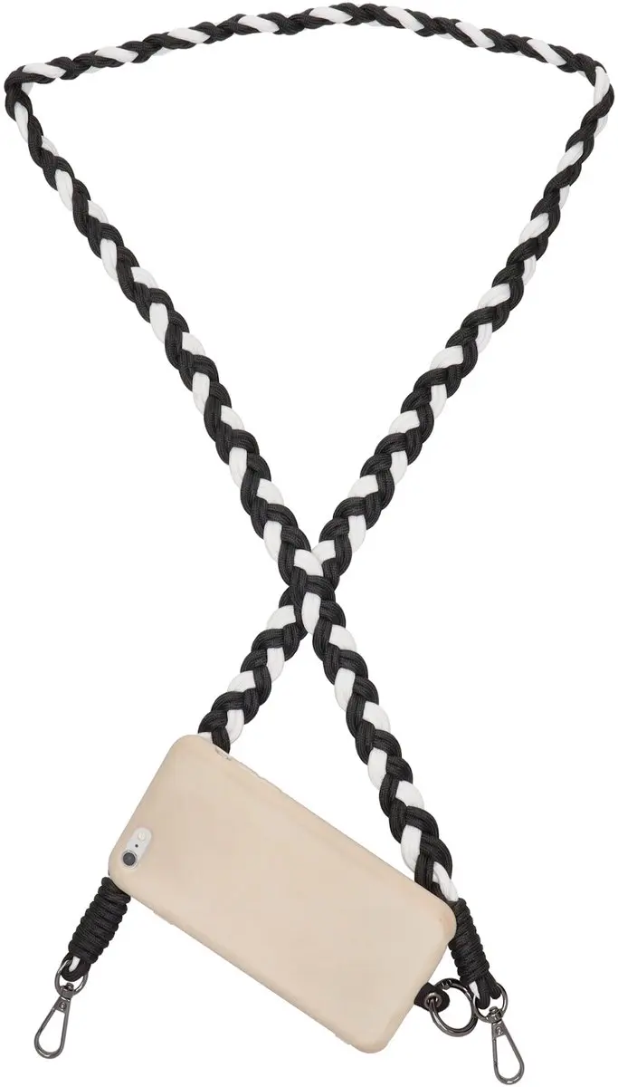 Beagles Fashion Telefoonkoord - Zwart/Wit