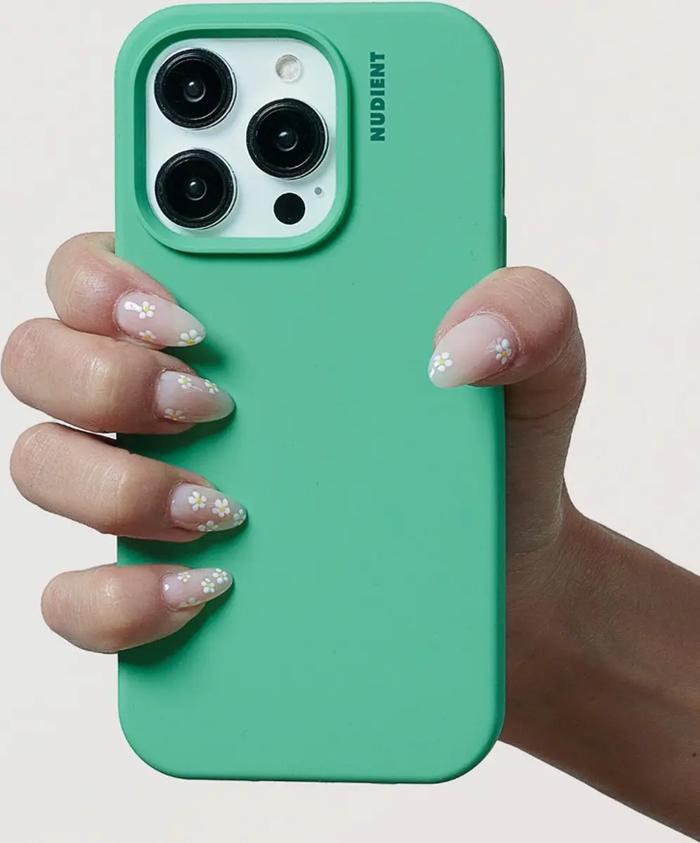 Nudient Base Case iPhone 15 Plus - Groen