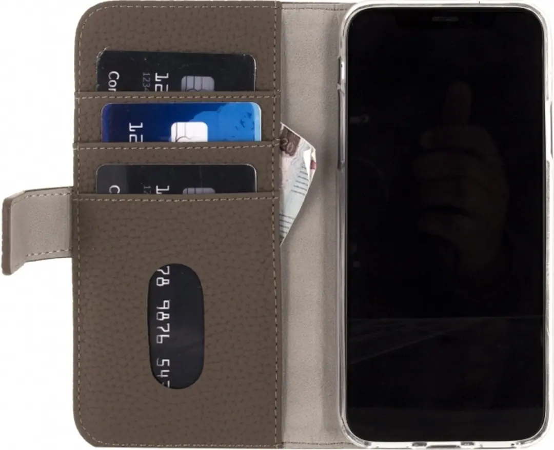 Mobilize Classic Gelly Wallet Bookcase iPhone XS - Taupe