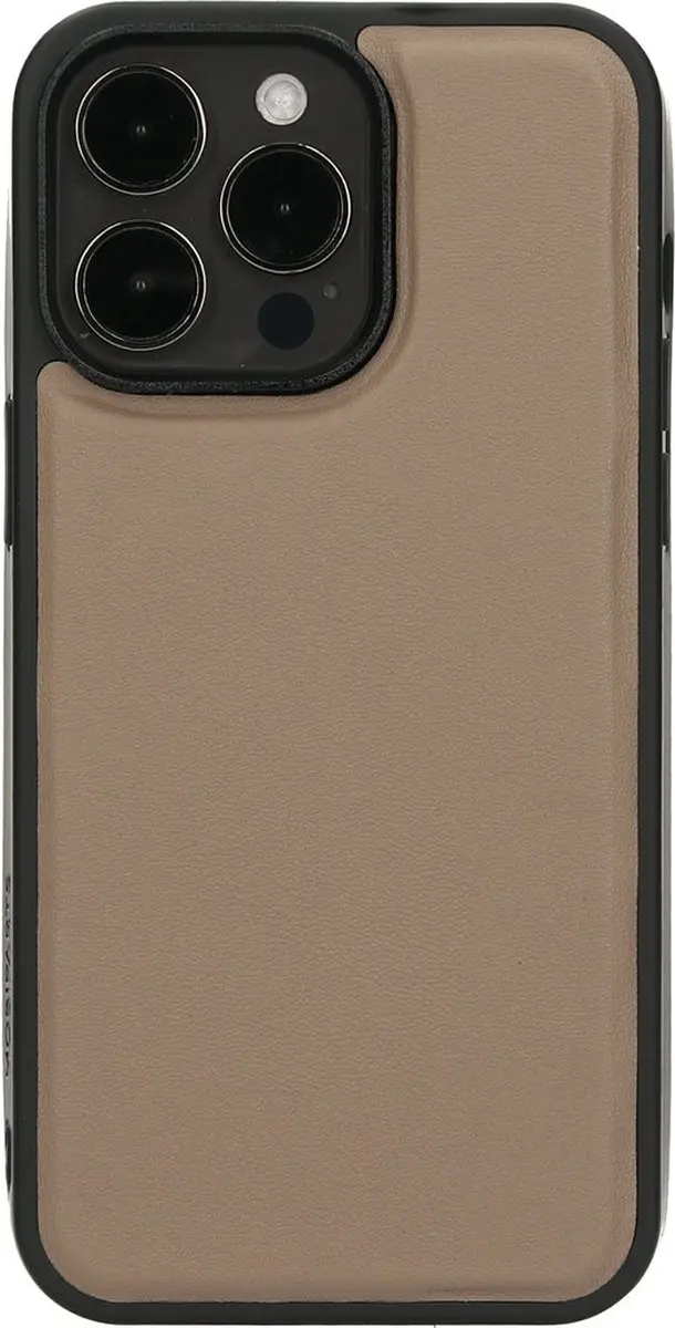 Mobiparts MP-124375 Hoesje iPhone 15 Pro Max - Wallet Beige