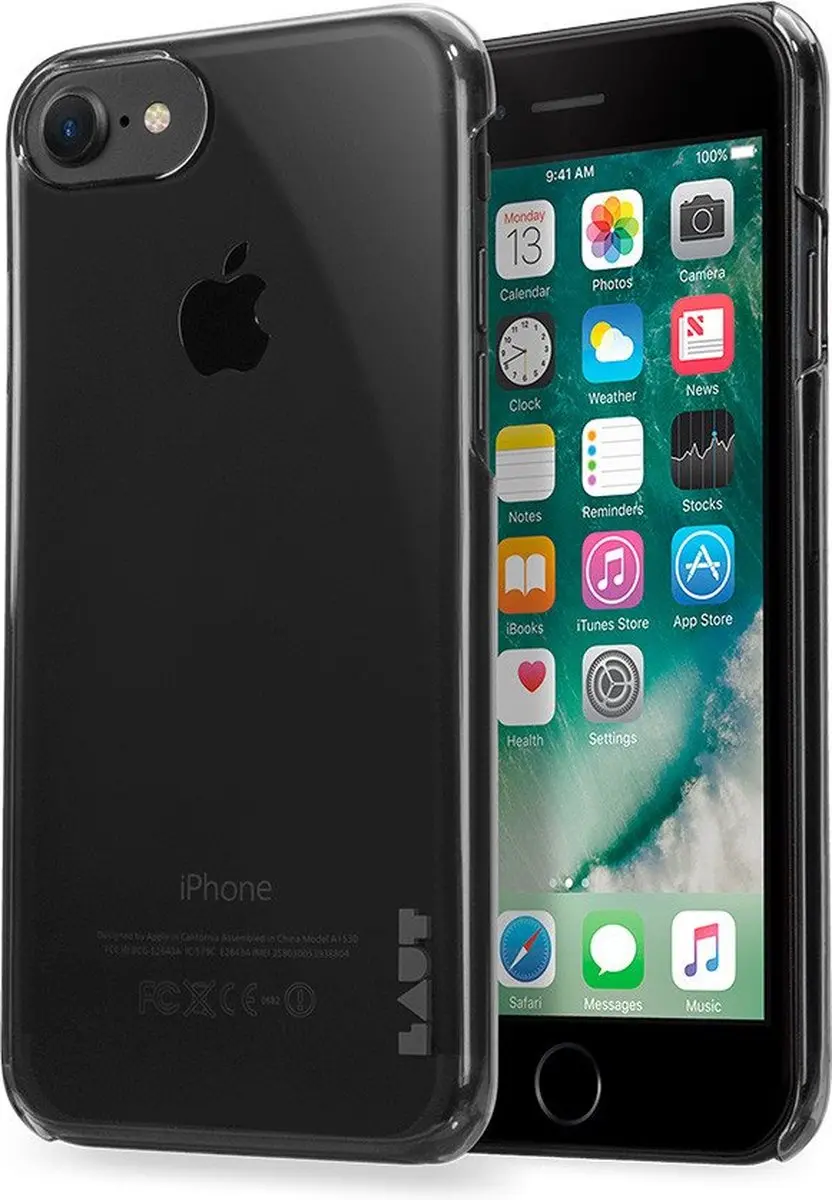 Laut UltraBlack iPhone 7 Hoesje - Zwart