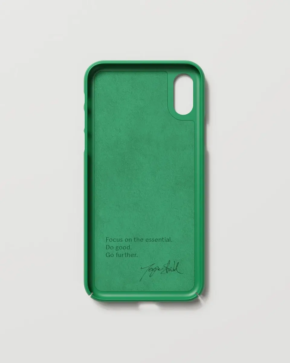 Nudient Thin Precise Case iPhone XS V3 - Groen