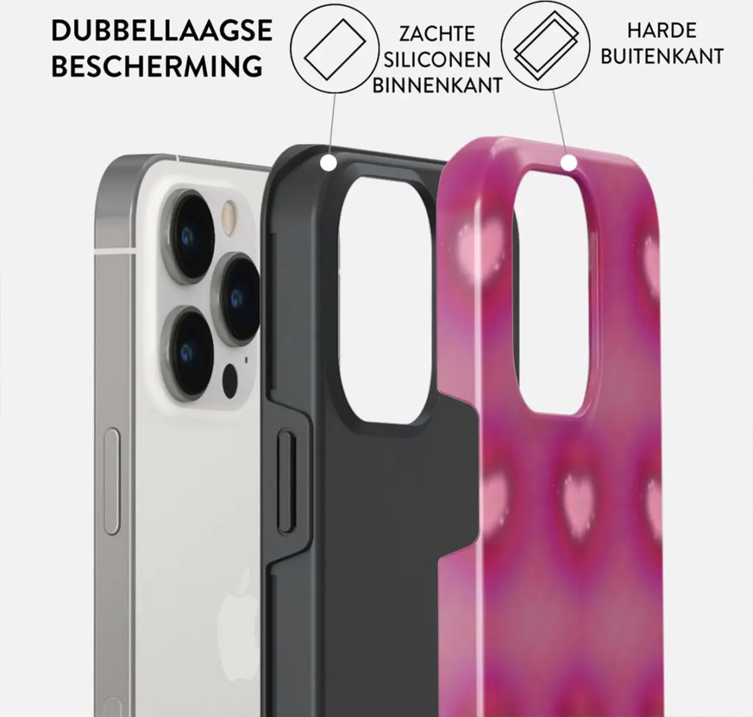 Burga Tough Case iPhone 15 Pro - Paars