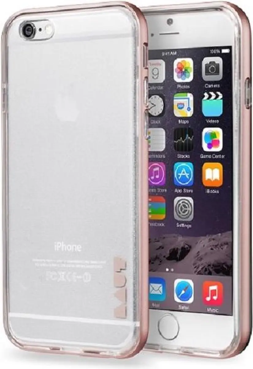 Laut Exo-Frame iPhone 8 Plus/7 Plus - Rose Goud - afbeelding 6 van 6