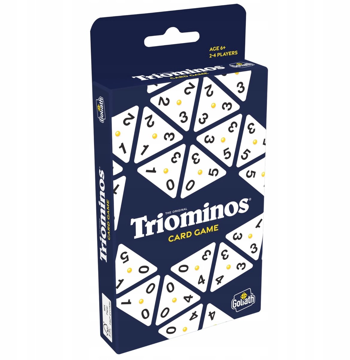 Triominos Kaartspel: Logisch Driehoek Spel voor 2-4 spelers