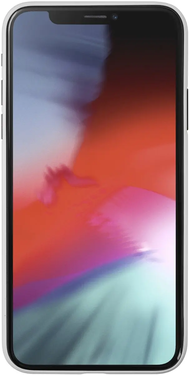 Laut Slimskin Frosted Hoesje iPhone X/XS - Transparant